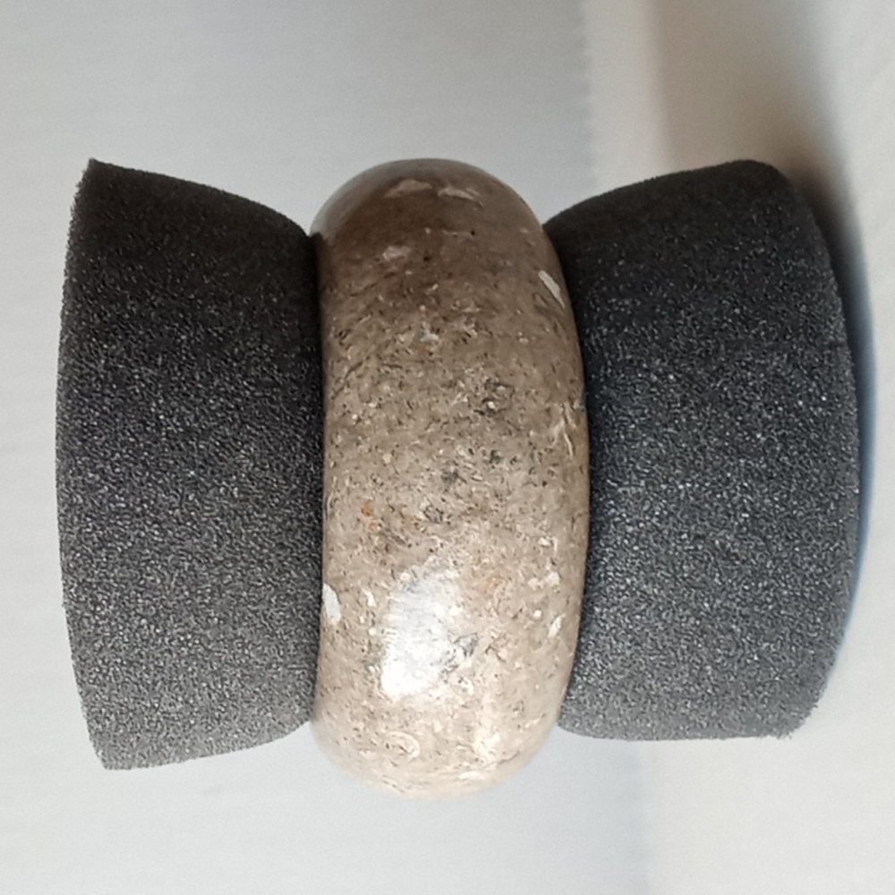 Iris Apfel RARA AVIS Recycled Paper Bangle Taupe